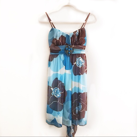 ruby rox formal floral dress - Picture 2 of 5